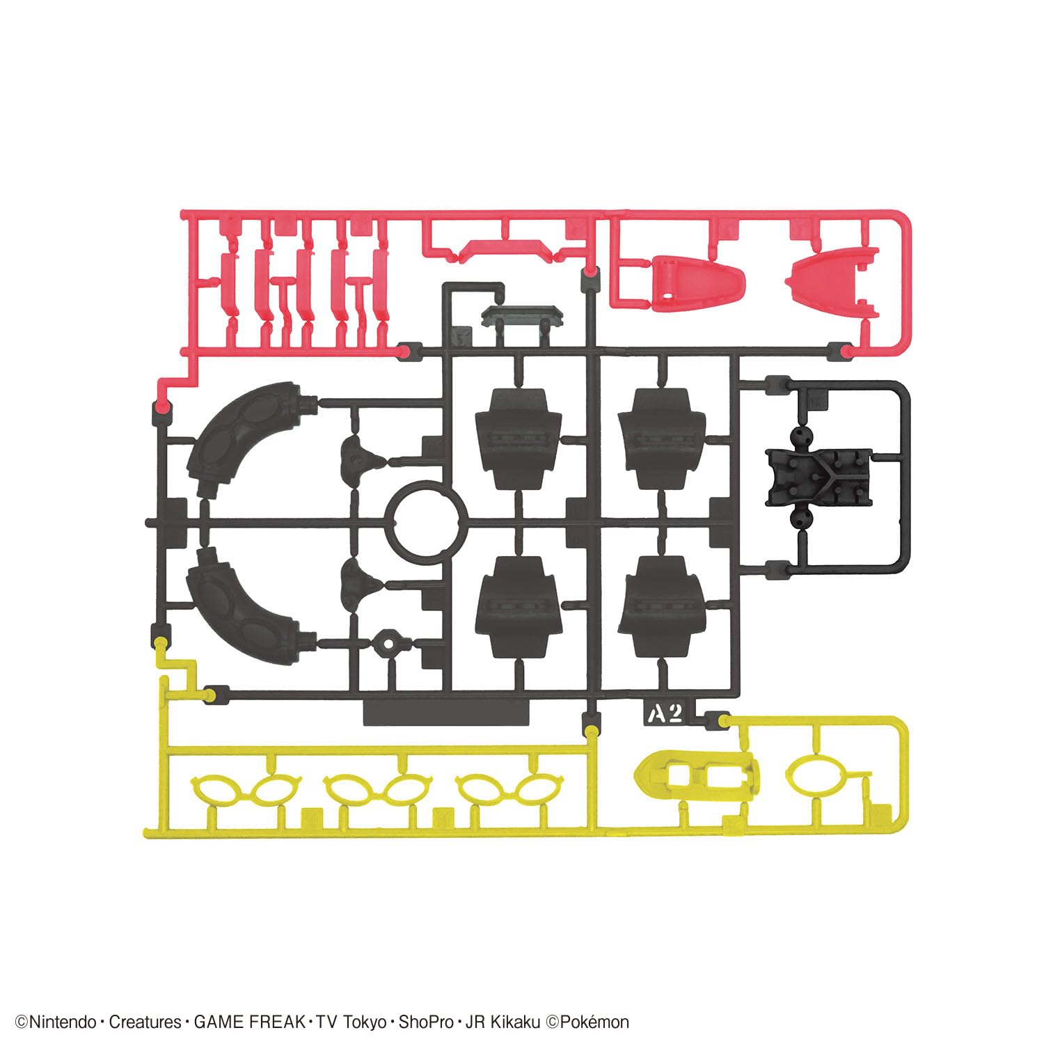 Bandai Pokemon Plamo Collection Select Series Black Rayquaza – Dynamic Pose Display Kit