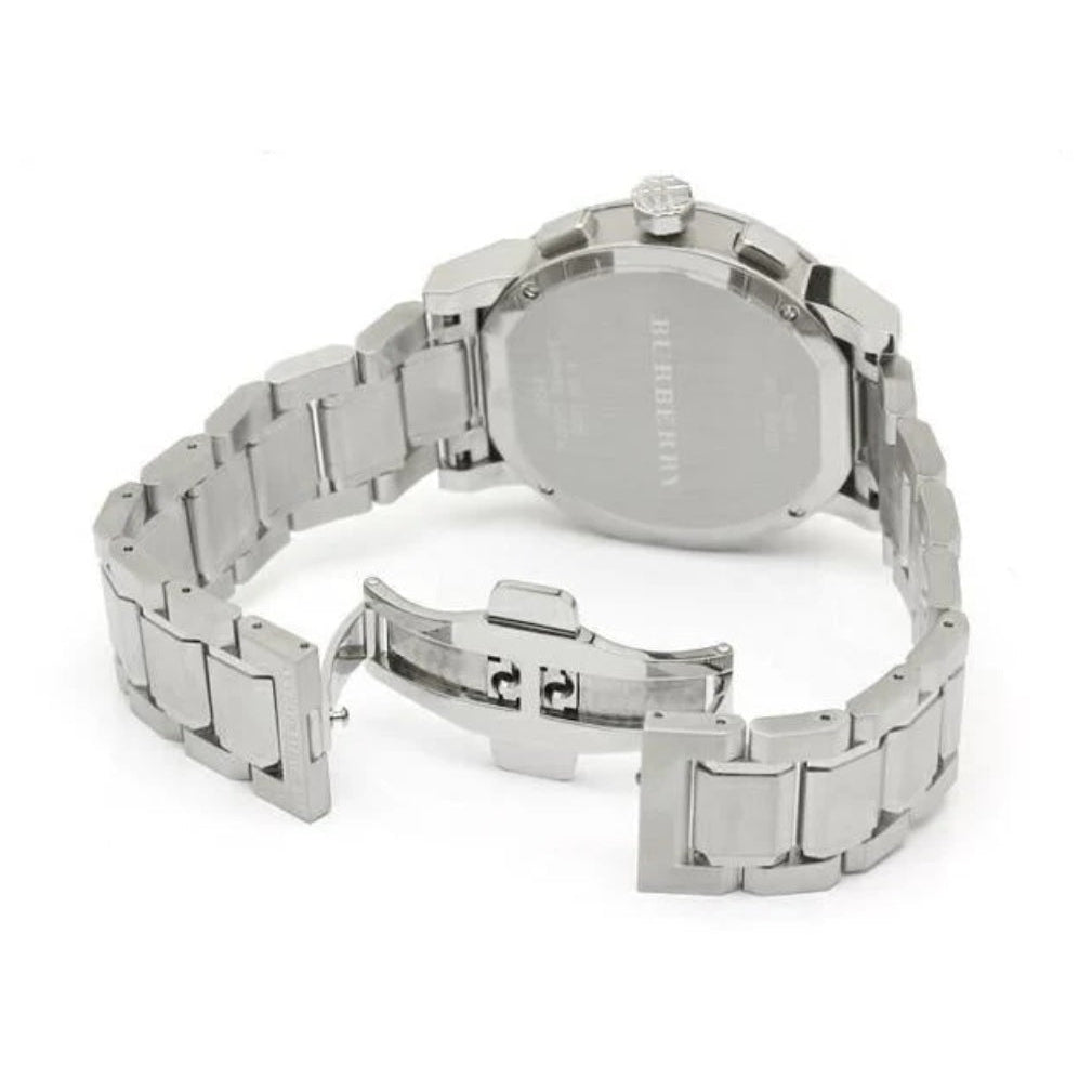 Burberry BU9363 The City Men's Silver & Blue Chronograph Watch