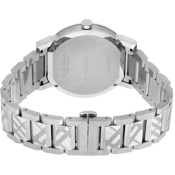 Burberry BU9037 The City Unisex Silver Watch