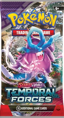 Pokemon TCG SV5 Temporal Forces 3Pk Blister – Cleffa Promo Card