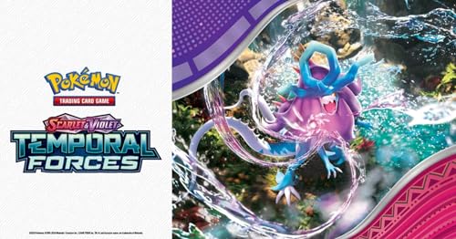 Pokemon TCG SV5 Temporal Forces 3Pk Blister - Cyclizar Promo Card