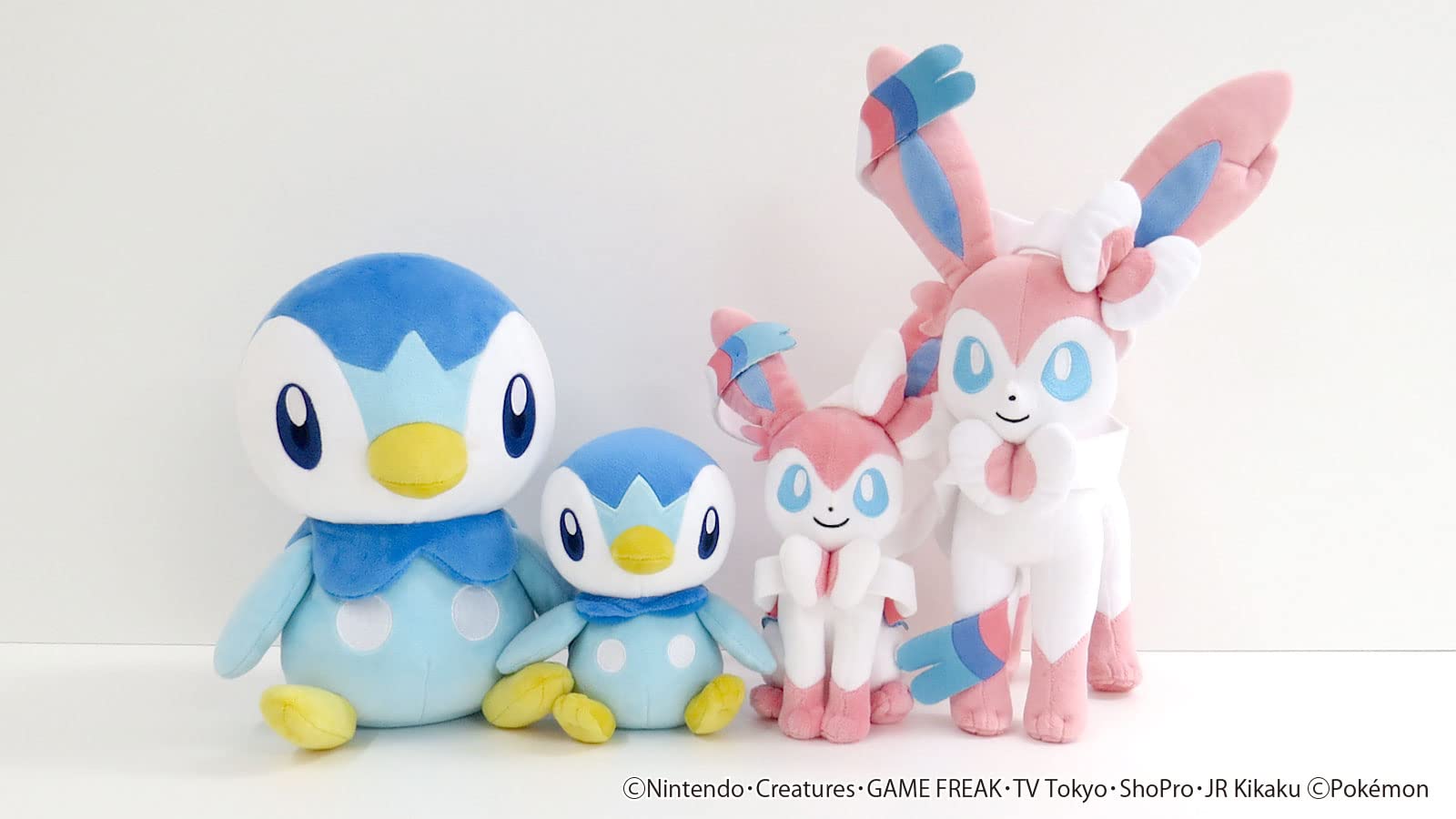Sanei Pokemon All Star Collection PP89 Piplup Plush 6-Inch Blue