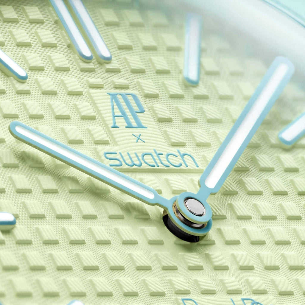 Swatch x Audemars Piguet Royal Pop 'BLAUE ACHT' (SSX03L101N)