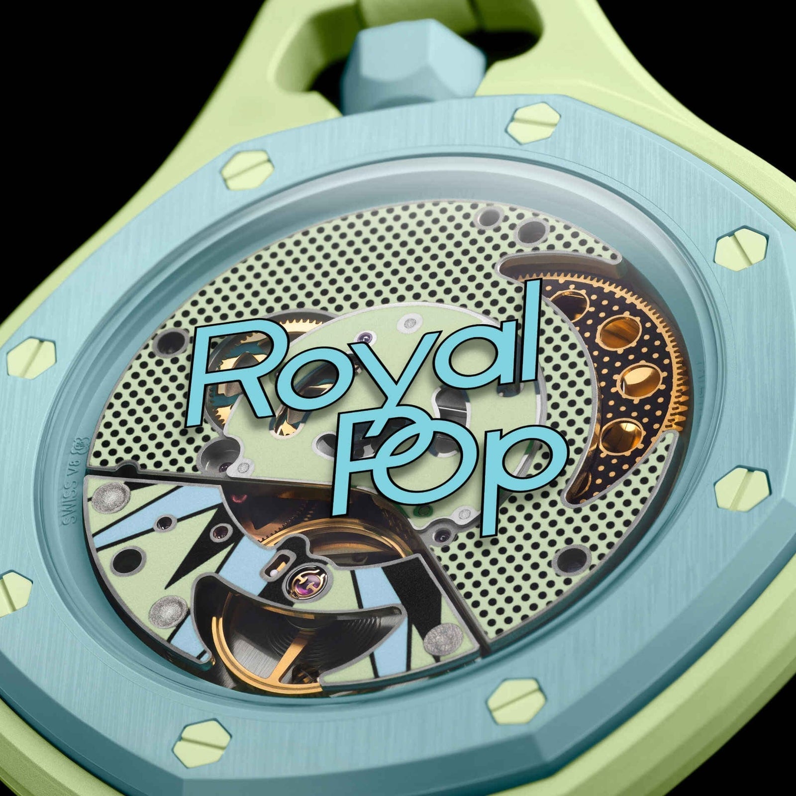 Swatch x Audemars Piguet Royal Pop 'BLAUE ACHT' (SSX03L101N)