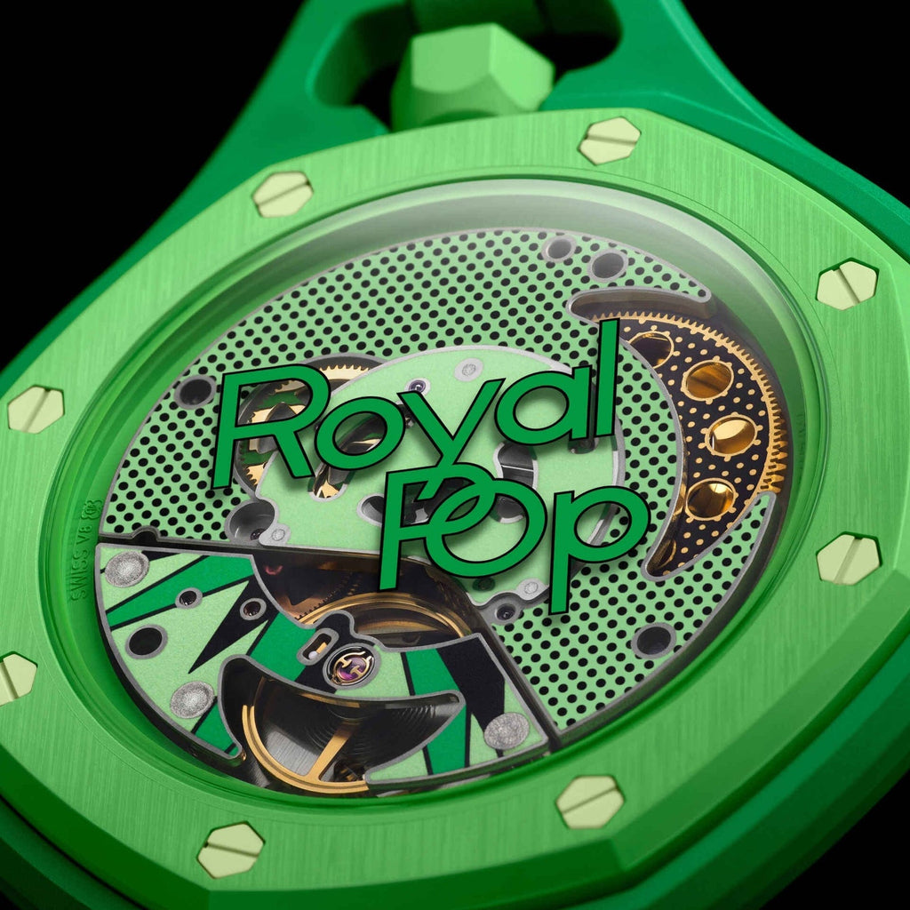 Swatch x Audemars Piguet Royal Pop 'GREEN EIGHT' (SSX03G100N)