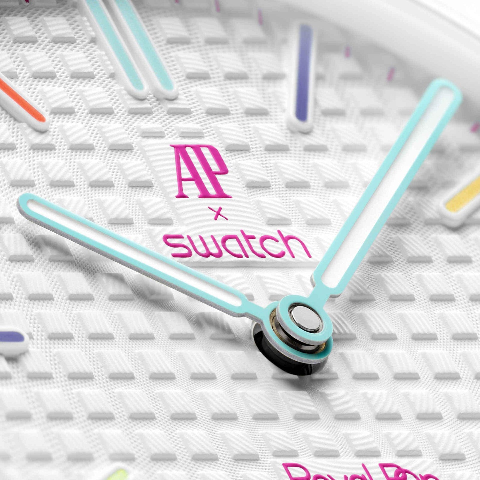 Swatch x Audemars Piguet Royal Pop 'HUIT BLANC' (SSX03W100N)