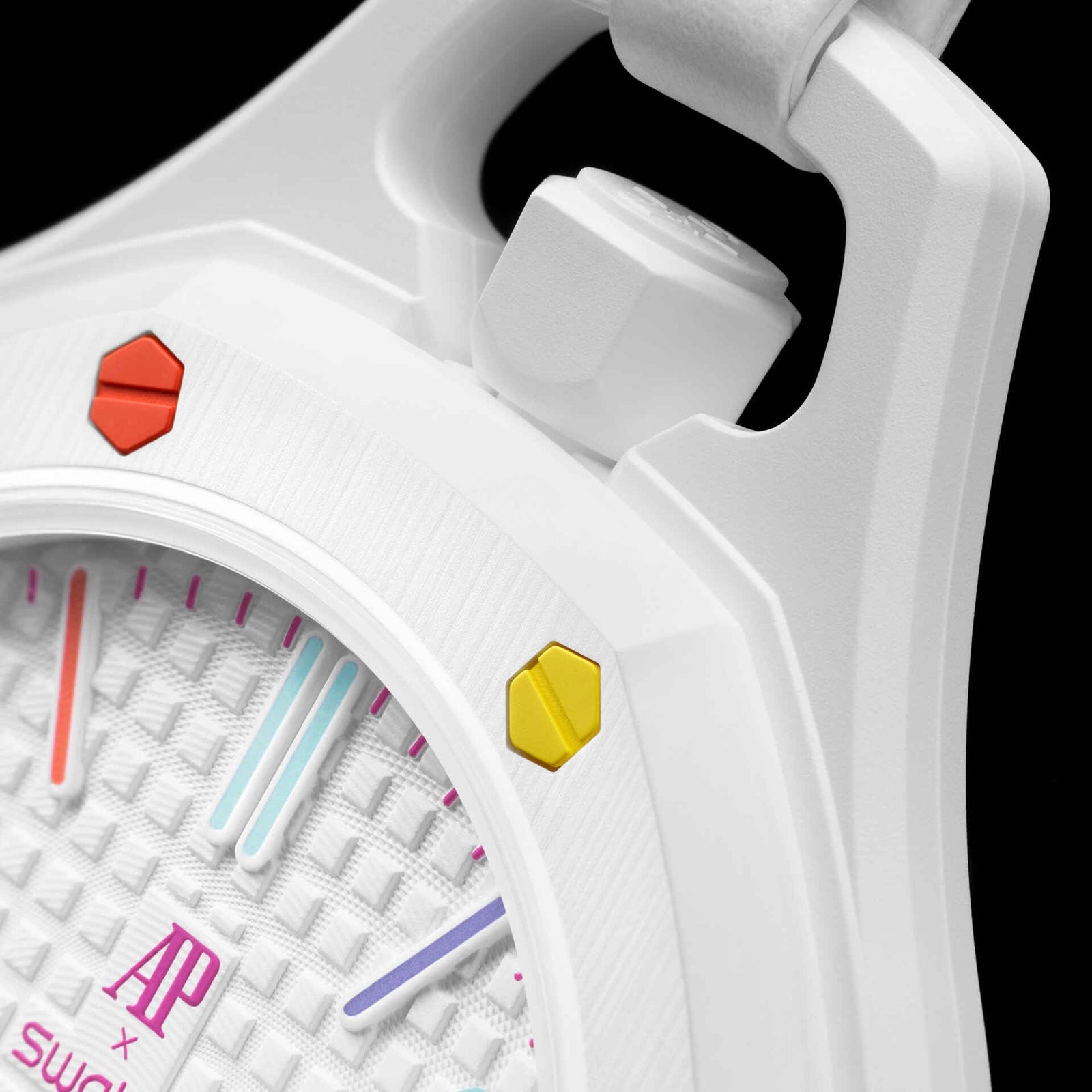 Swatch x Audemars Piguet Royal Pop 'HUIT BLANC' (SSX03W100N)